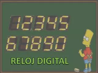 reloj digital