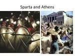 Sparta and Athens - slide 1