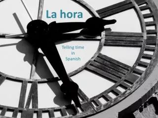 La hora