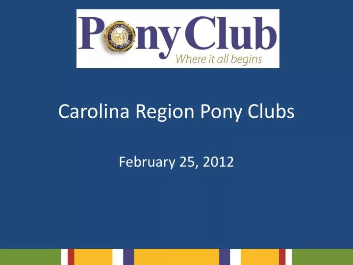 carolina region pony clubs