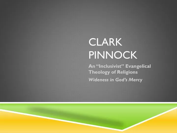 clark pinnock