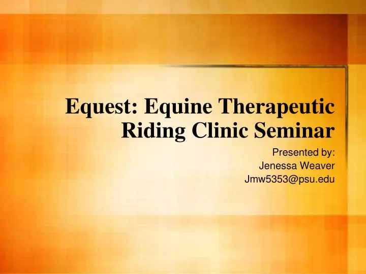equest equine therapeutic riding clinic seminar