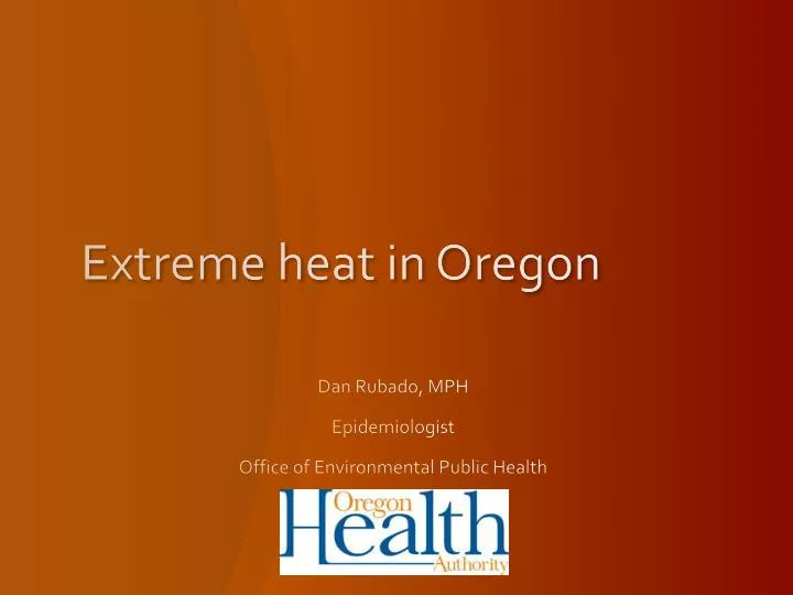 extreme heat in oregon