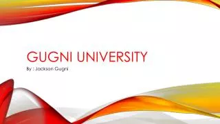 Gugni university