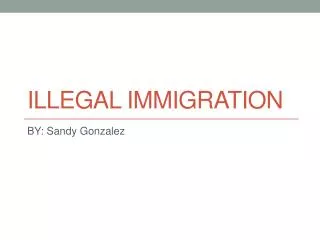 Illegal Immigration