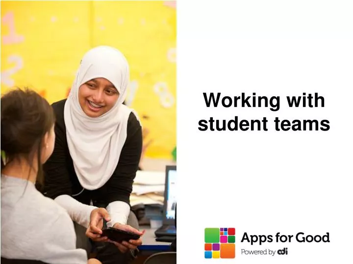 working with student teams