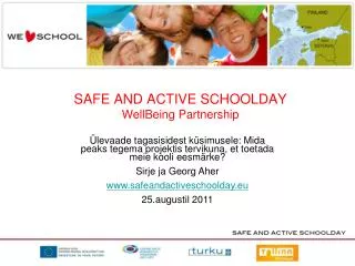 safe and active schoolday wellbeing partnership