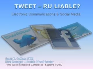 electronic communications social media