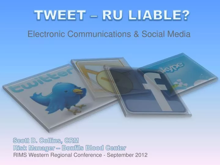 electronic communications social media