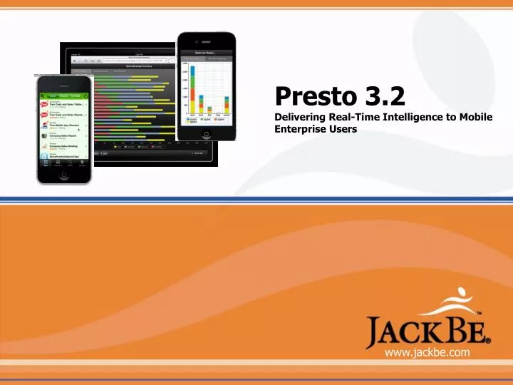 presto 3 2 delivering real time intelligence to mobile enterprise users