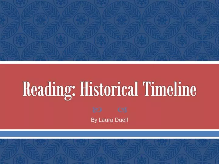 reading historical timeline