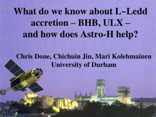What do we know about L~Ledd accretion – BHB, ULX – and how does Astro -H help?