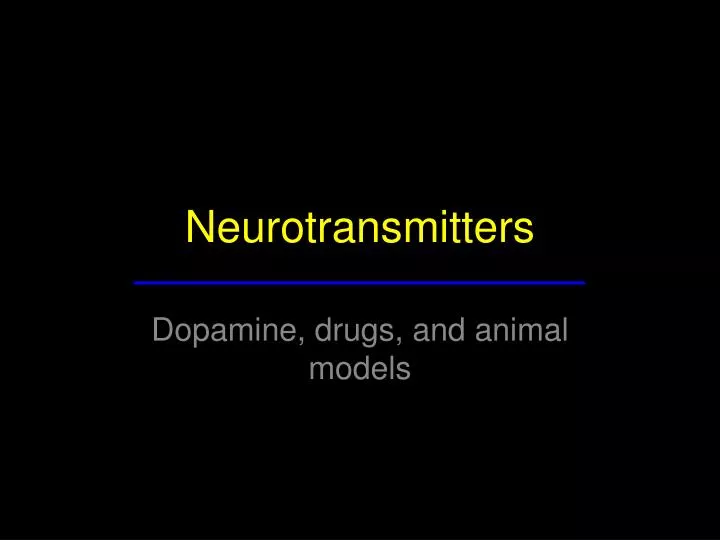 neurotransmitters