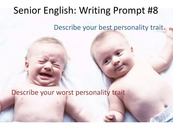 senior english writing prompt 8
