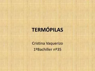 term pilas