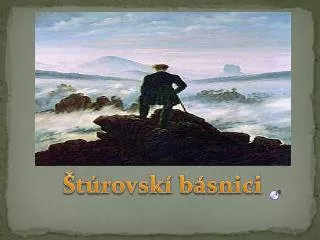 Štúrovskí básnici