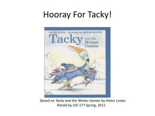 Hooray For Tacky!
