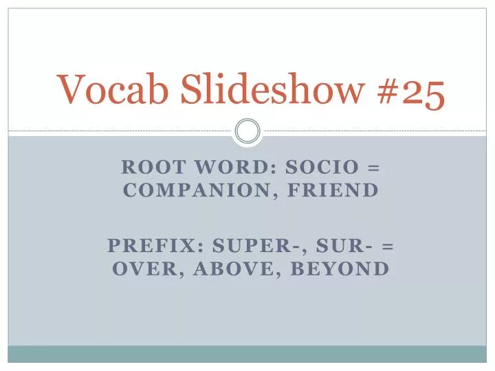 vocab slideshow 25