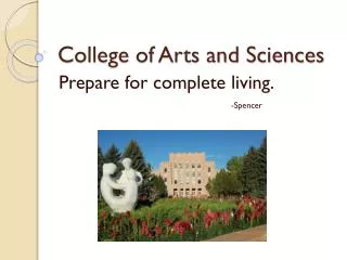 College of Arts and Sciences