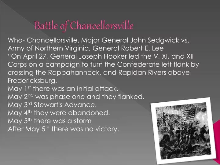 battle of chancellorsville