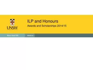 ILP and Honours