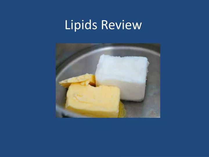 lipids review