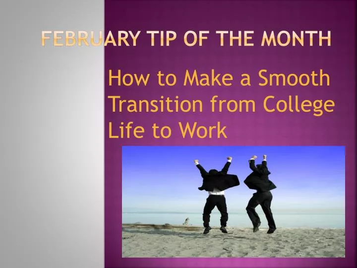 february tip of the month