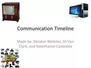 Communication Timeline