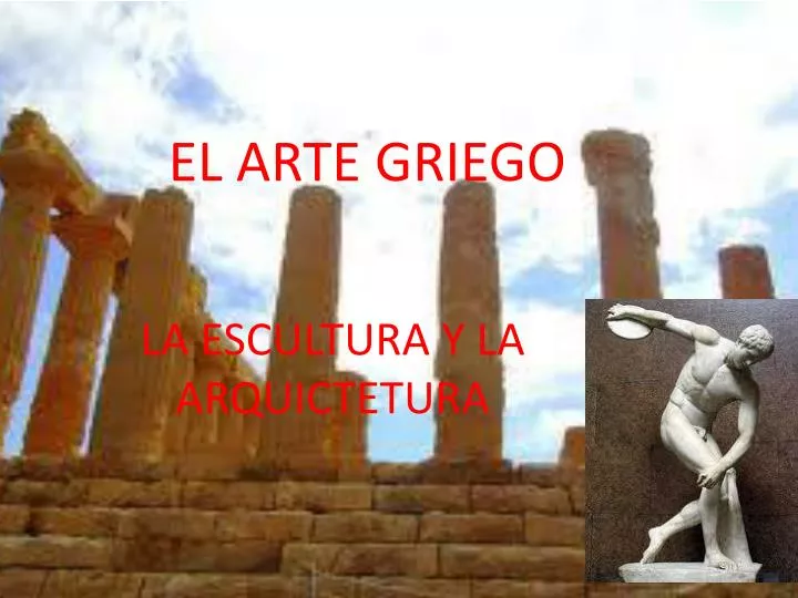 el arte griego