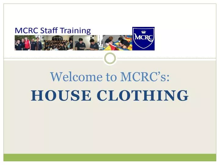 welcome to mcrc s