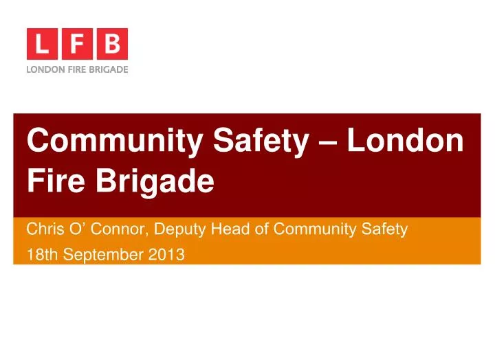 community safety london fire brigade