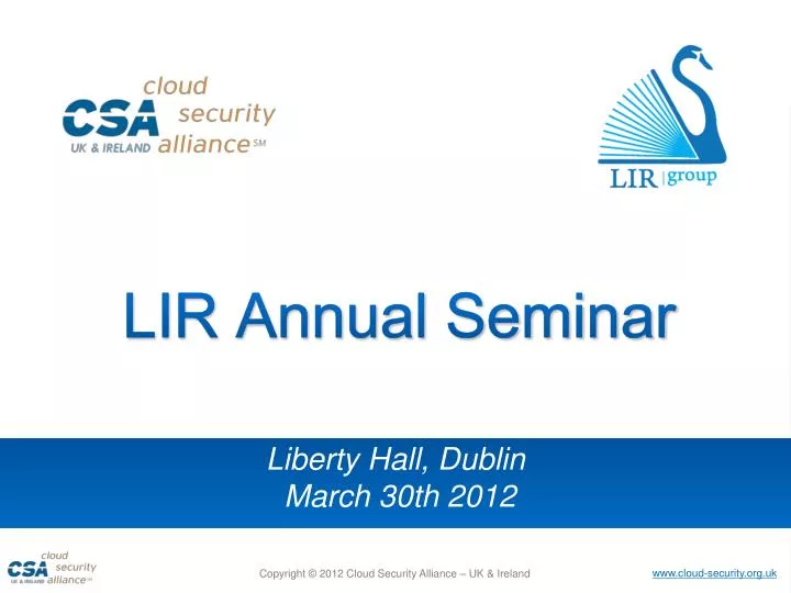 lir annual seminar