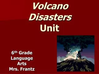 Volcano Disasters Unit