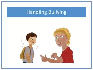 handling bullying