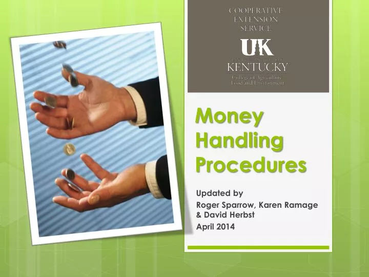 money handling procedures