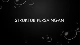 struktur persaingan