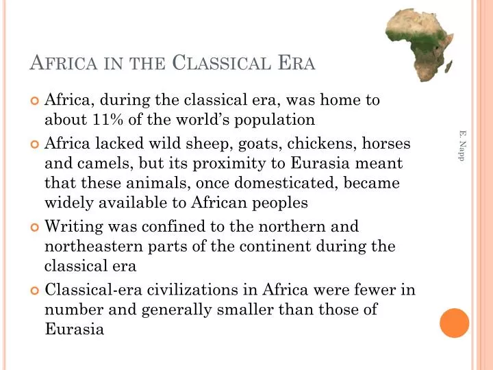 africa in the classical era