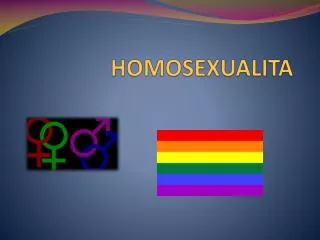 homosexualita