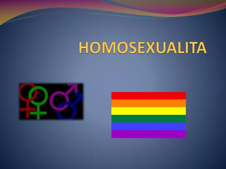 homosexualita