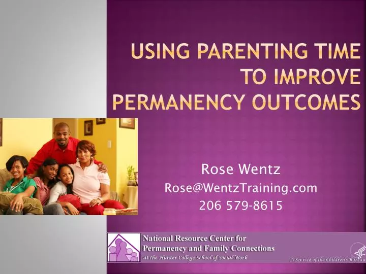 using parenting time to improve permanency outcomes
