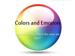 colors and emotion