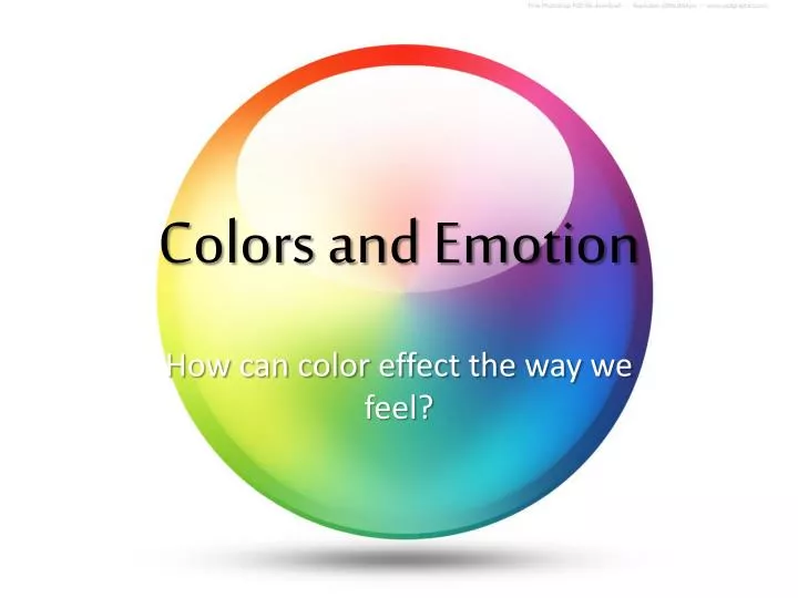 colors and emotion