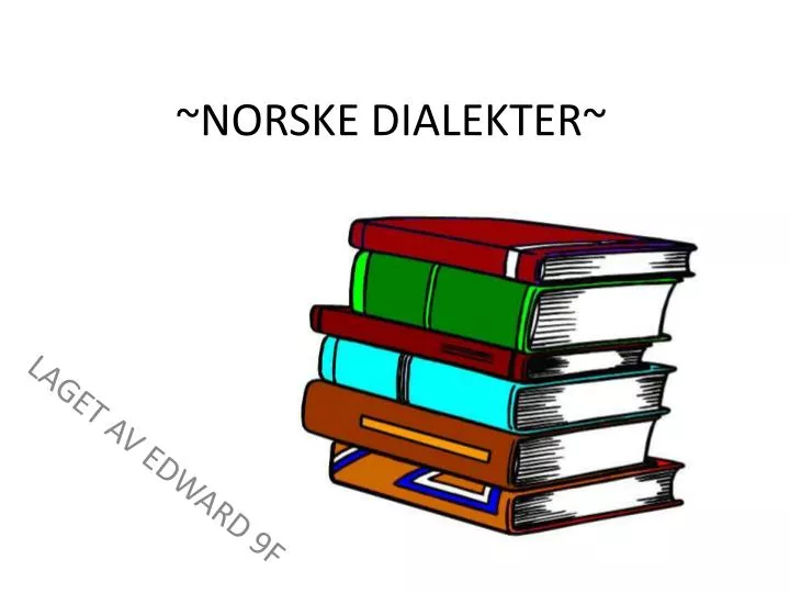 norske dialekter