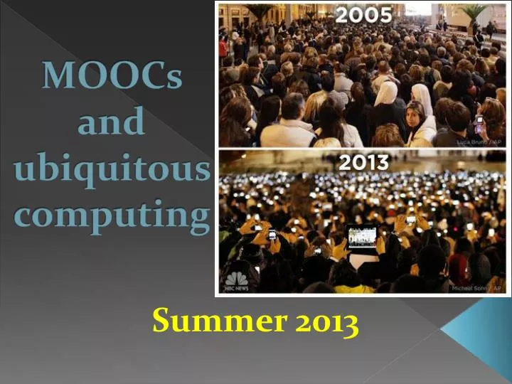 moocs and ubiquitous computing