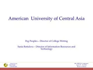 American University of Central Asia