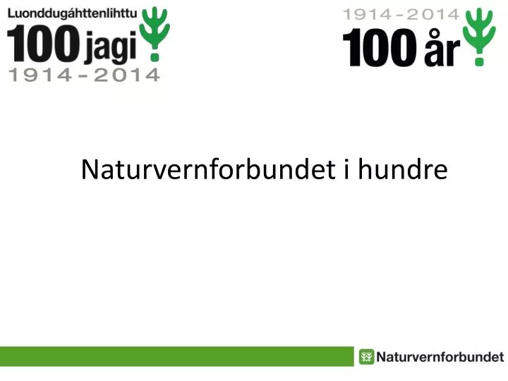 naturvernforbundet i hundre