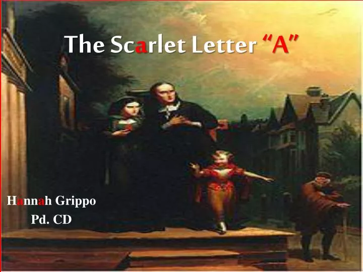 the sc a rlet letter a