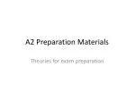 A2 Preparation Materials - slide 1