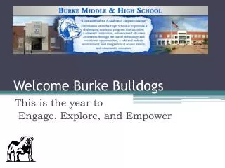 Welcome Burke Bulldogs