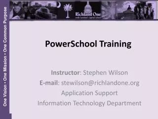 PowerSchool Training